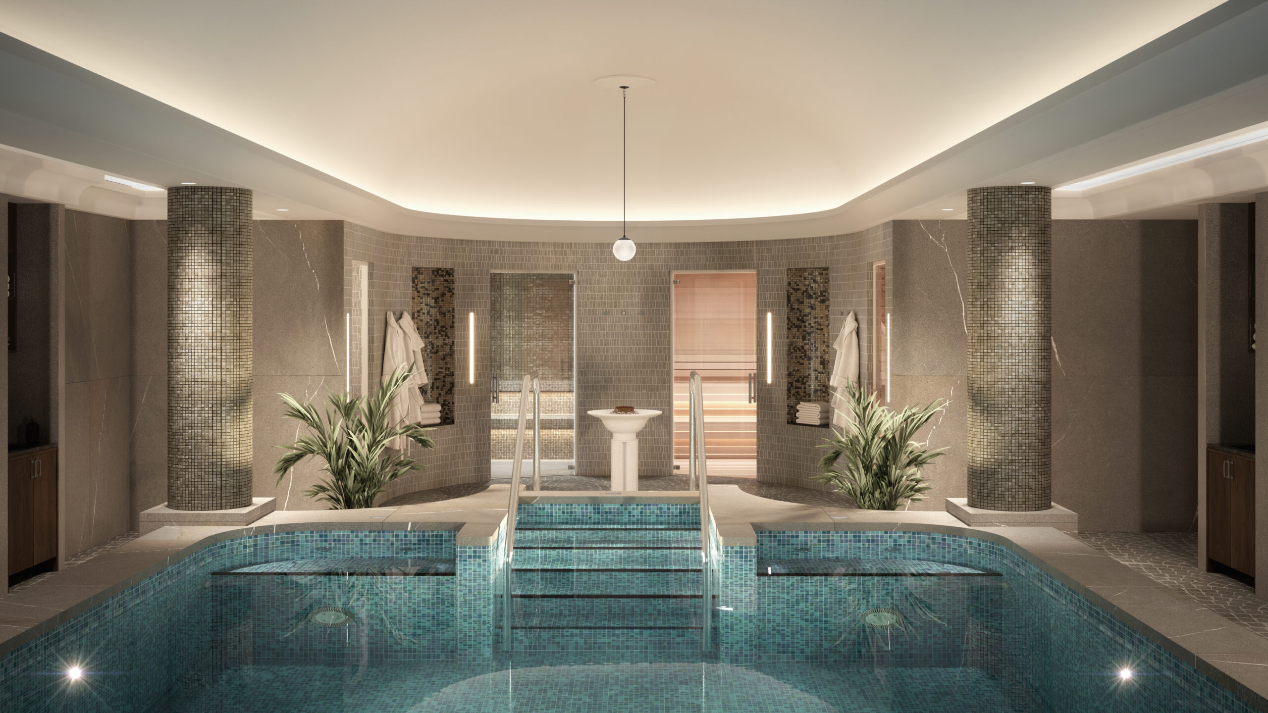 Spa Design Pool Rendering